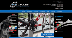 Desktop Screenshot of mjcycles.be